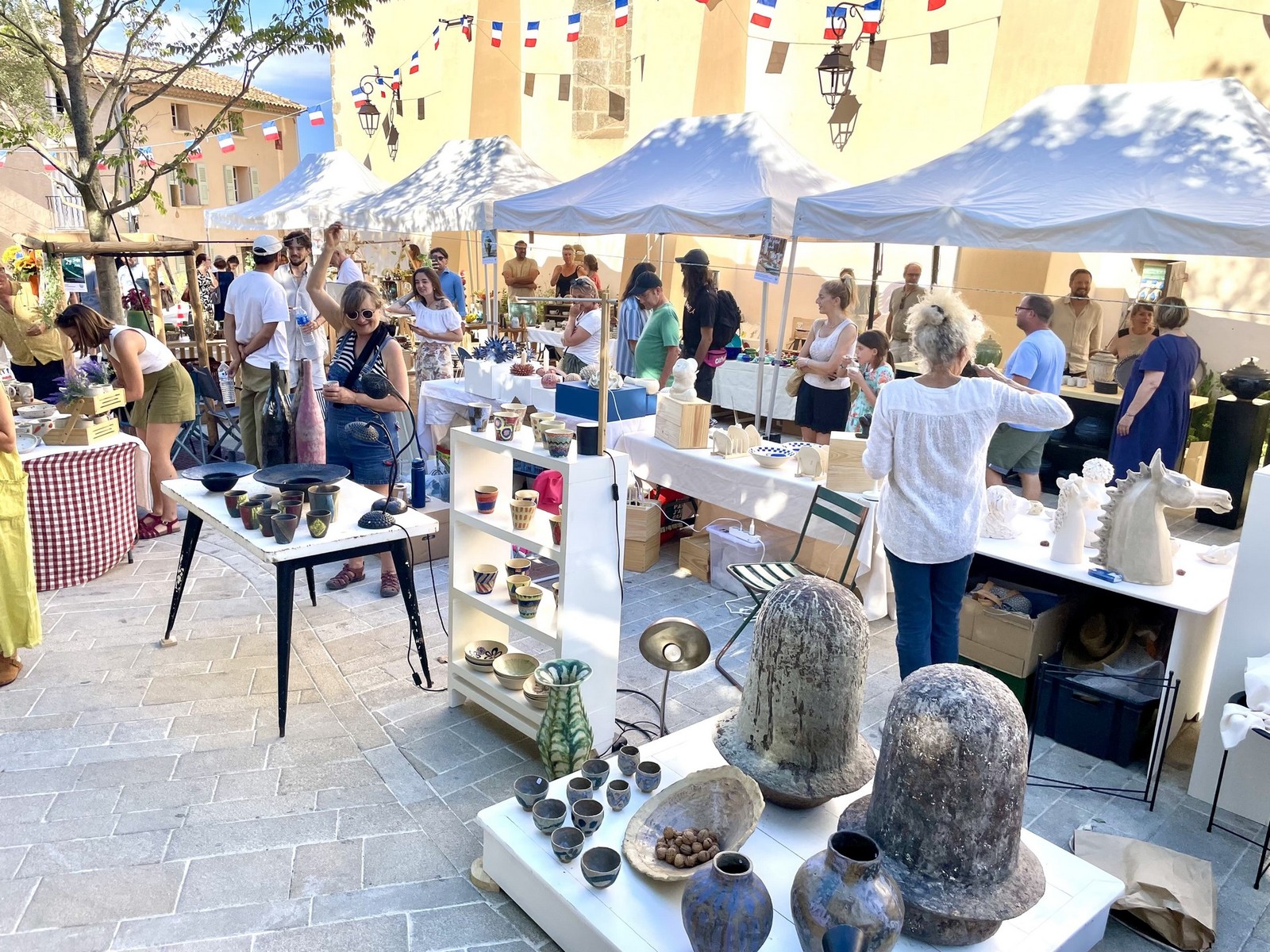 Marché potier de Ramatuelle