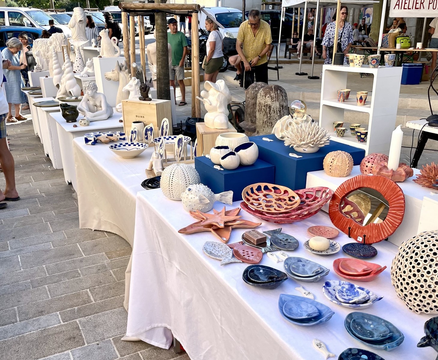 Marché potier de Ramatuelle