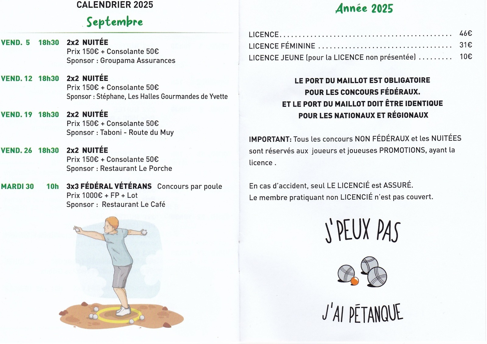 calendrier